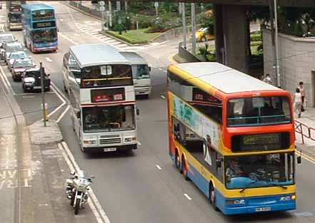 KMB Volvo Olympian Alexander Royale and Citybus Dennis Trident Duple Metsec