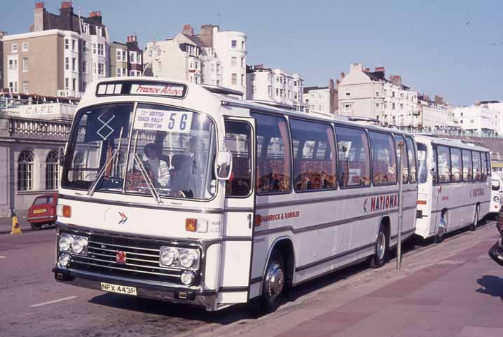 Shamrock & Rambler Bedford YRT Plaxton Supreme NFX443P