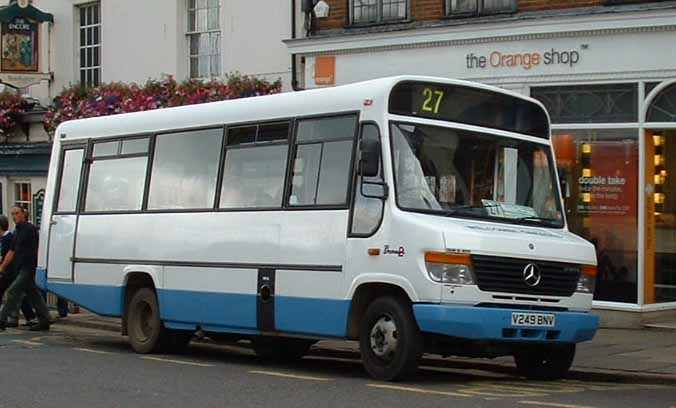 Welcome Mercedes 814D Plaxton Beaver 2 V249BNV