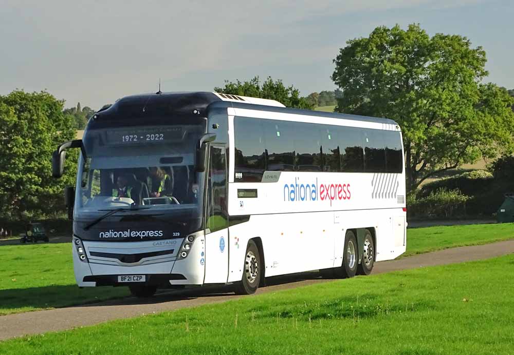 National Express West Midlands Scania K410EB Caetano Levante 3 329