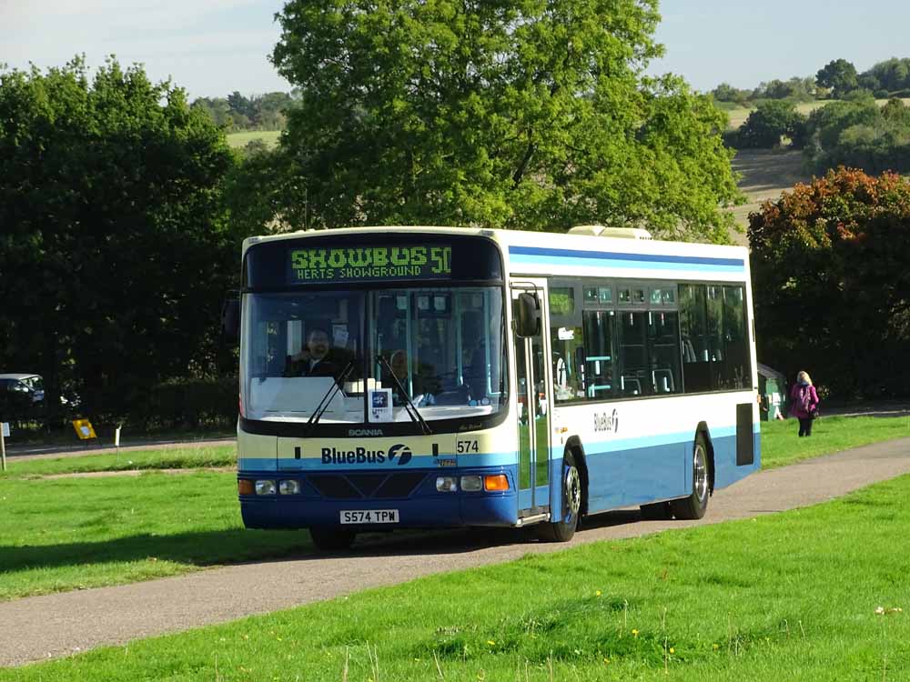 First BlueBus Scania L94UB Wright 574