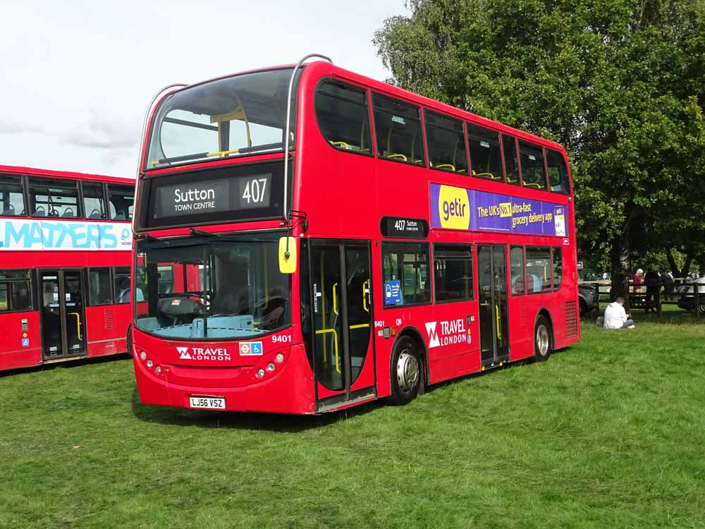 Travel London Alexander Dennis Enviro400 9401