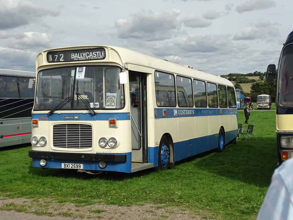 Ulsterbus Bristol RELL6G Alexander 2599