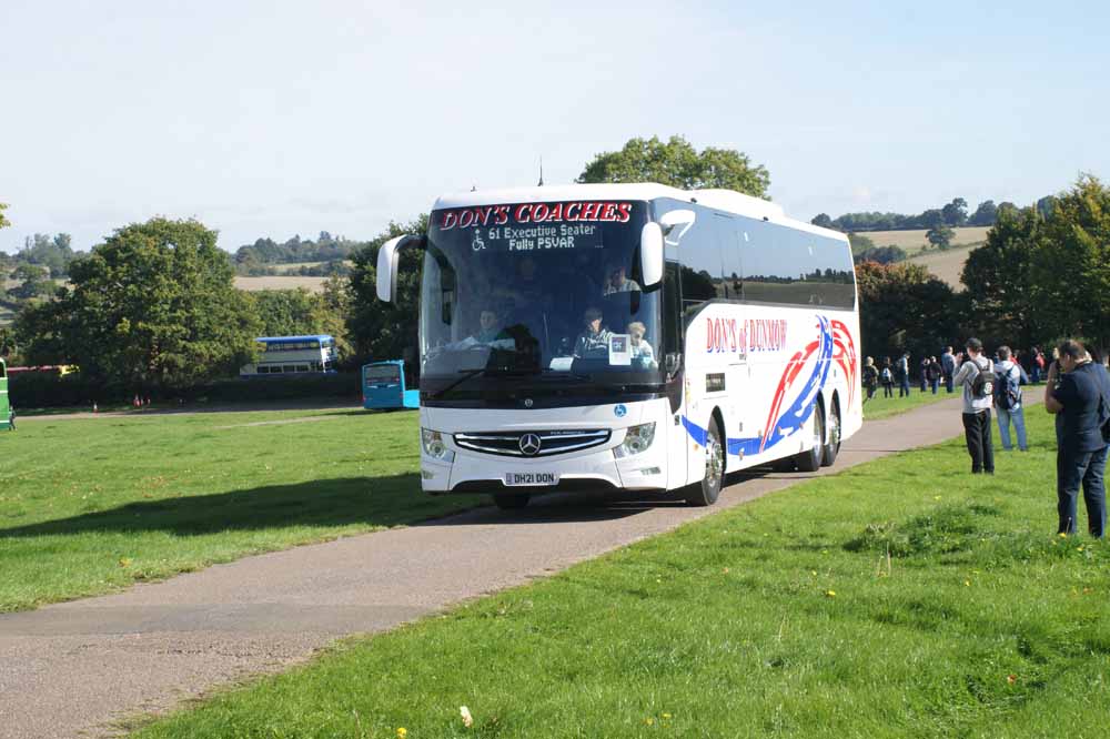 Dons Coaches Mercedes Tourismo DH21DON