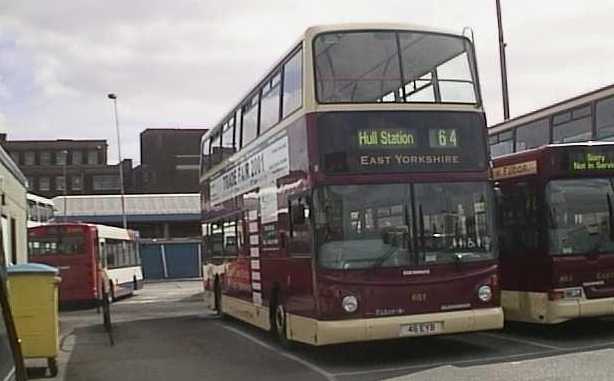 East Yorkshire Motor Services Alexander ALX400 Dennis Trident 661