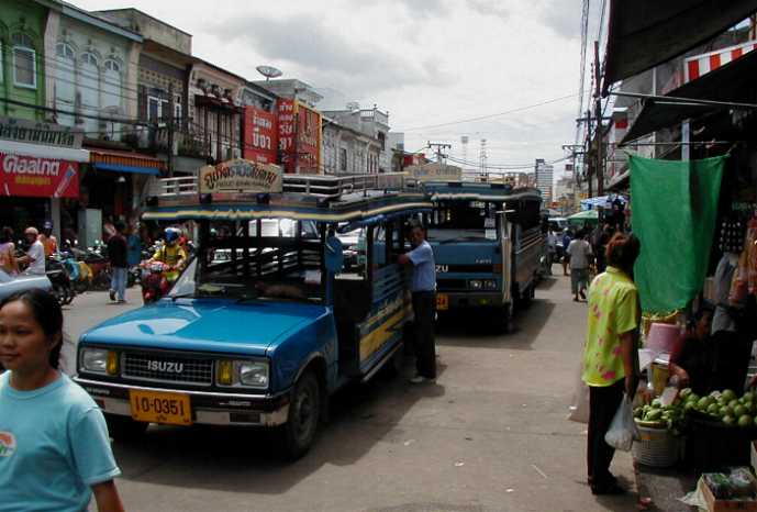 Jitneys at Phuket Towns