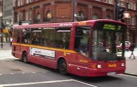 Gold Arrow Dennis Dart on 7 to Acton