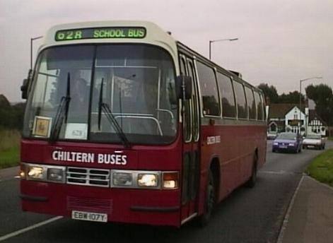 Chiltern Queens Leyland Leopard Duple Dominant EBW107Y