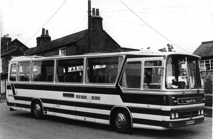 RED  ROVER - KEITH COACHES 129 HUD647S Bedford YMT Caetano C53F