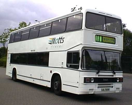 Motts Travel ECW Olympian ex Eastern National LIL7230