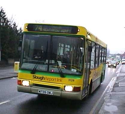 The Shires Volvo B6 Northern Counties 3126 M726OMJ