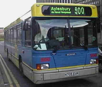 The Shires Scania L113CRL East Lancs European 3155 N705EUR