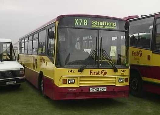 First Mainline Volvo B10M Alexander PS 742