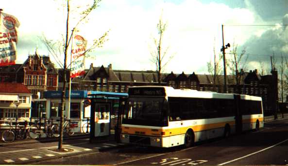 NZH Volvo B10MG Berkhof at Amsterdam Centraal