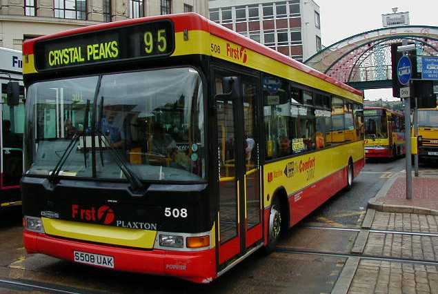 First Mainline Dennis Dart SPD 508