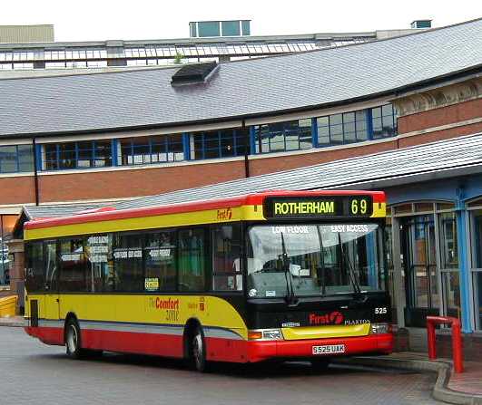 First Mainline Dennis Dart SPD 525