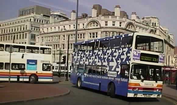 Forward advert bus