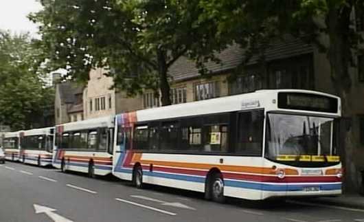 Four Stagecoach Oxford Dennis Darts & Volvo B6LE Alexander ALX200