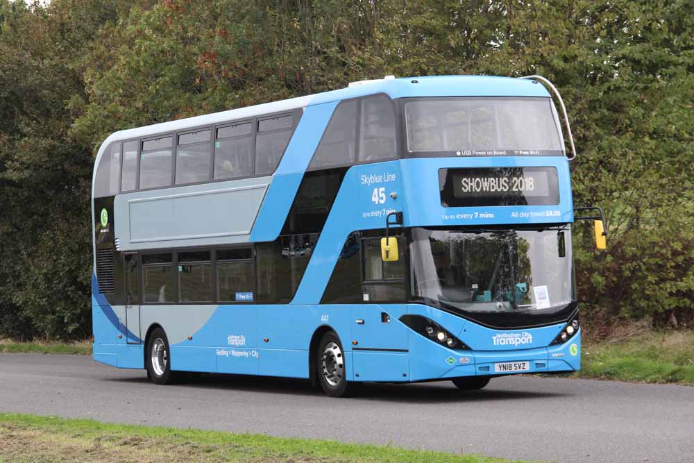 Nottingham City Transport Scania N280UD ADL Enviro400City 441