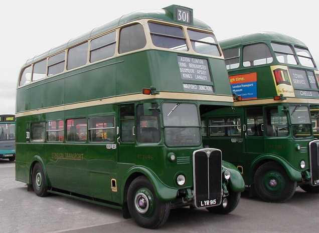 London Transport Country area AEC Regent 3RT Weymann RT3496