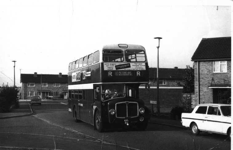 Red Rover 6116BH AEC Bridgemaster Park Royal H72F