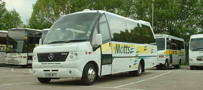 Motts Travel Mercedes O815D Unvi GT06MTT