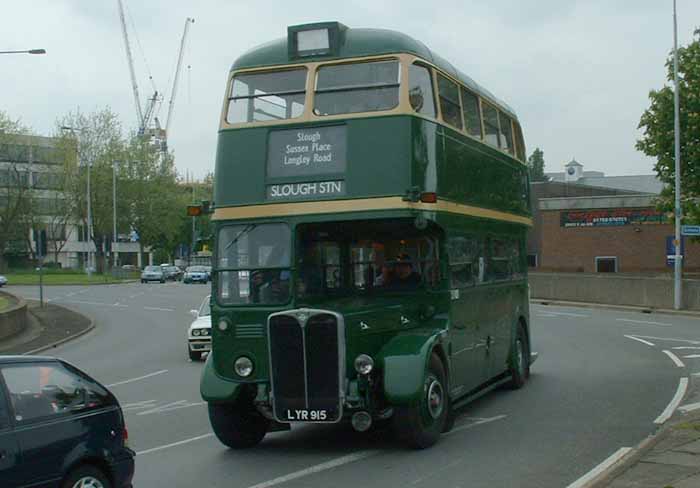 London Country AEC Regent 3RT Park Royal RT3496