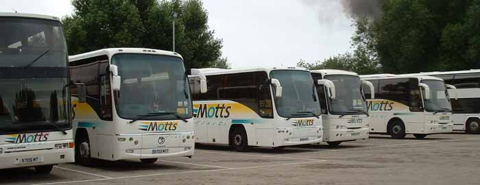 Motts Travel Volvo B12B Plaxton Panther CT03MTT & X400MTT