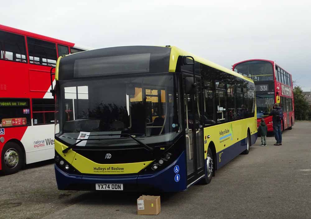 Hulleys of Baslow Alexander Dennis Enviro200MMC 7532