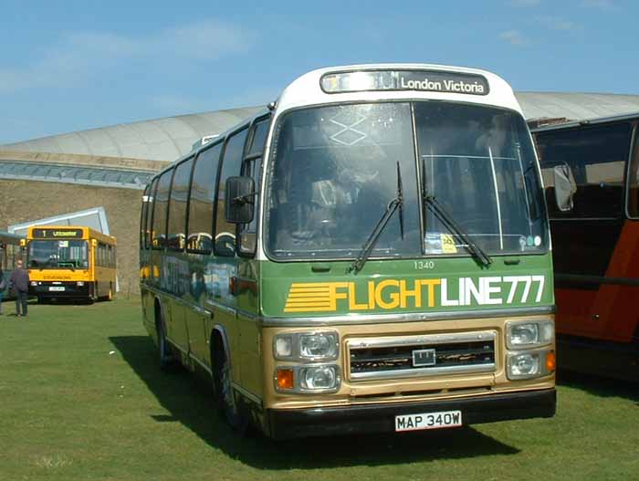 Southdown Leyland Leopard Plaxton Elite 1340 Flightline