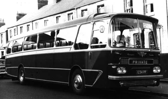 Keith Coaches AEC Reliance Harrington 1234PP