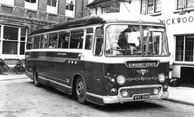 Red Rover Keith Coaches AEC Reliance Duple VOT568